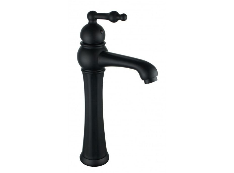 Umývadlová batéria MEXEN RETRO - čierna - vysoká, 73210-70