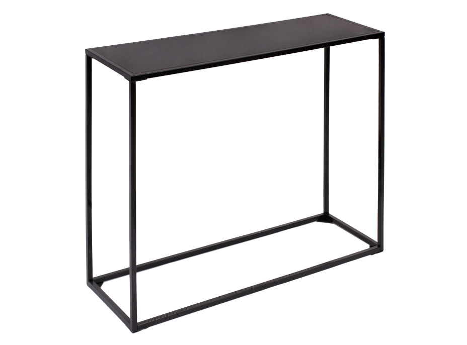 Konzolový stolík Kalis 90x72x30 cm - čierny