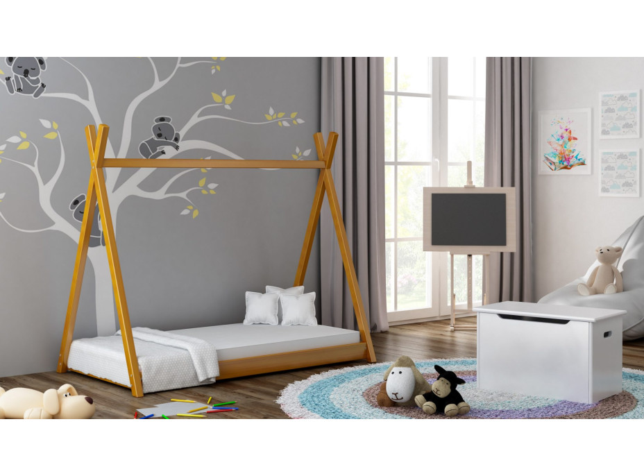 Detská posteľ teepee SAM - 160x80 cm - 10 farieb