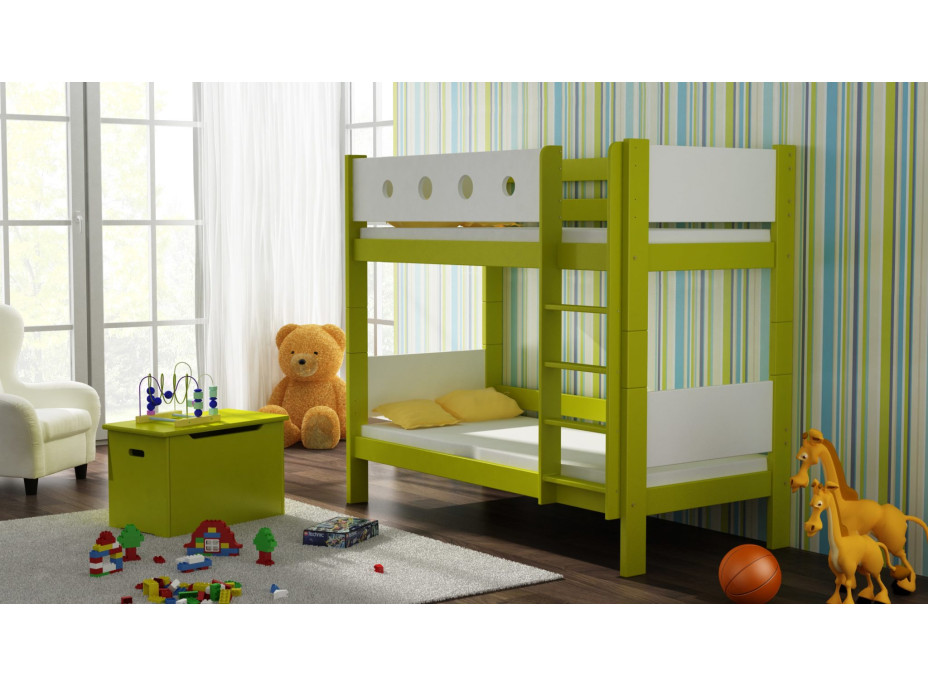 Detská poschodová posteľ TANY - 160x80 cm - 10 farieb
