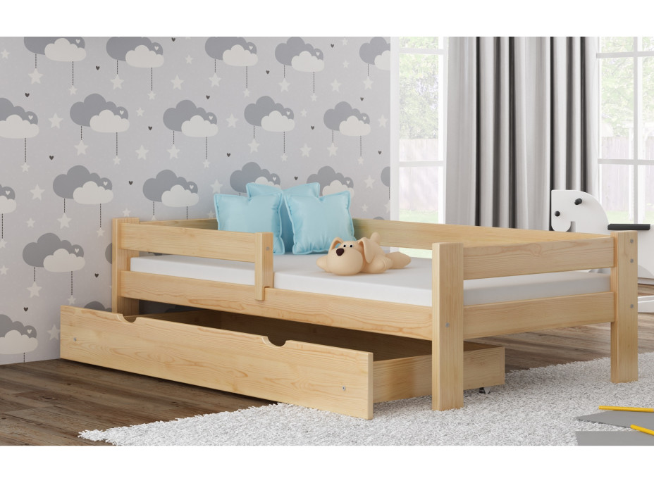 Detská posteľ z masívu PAVLÍK - 180x80 cm