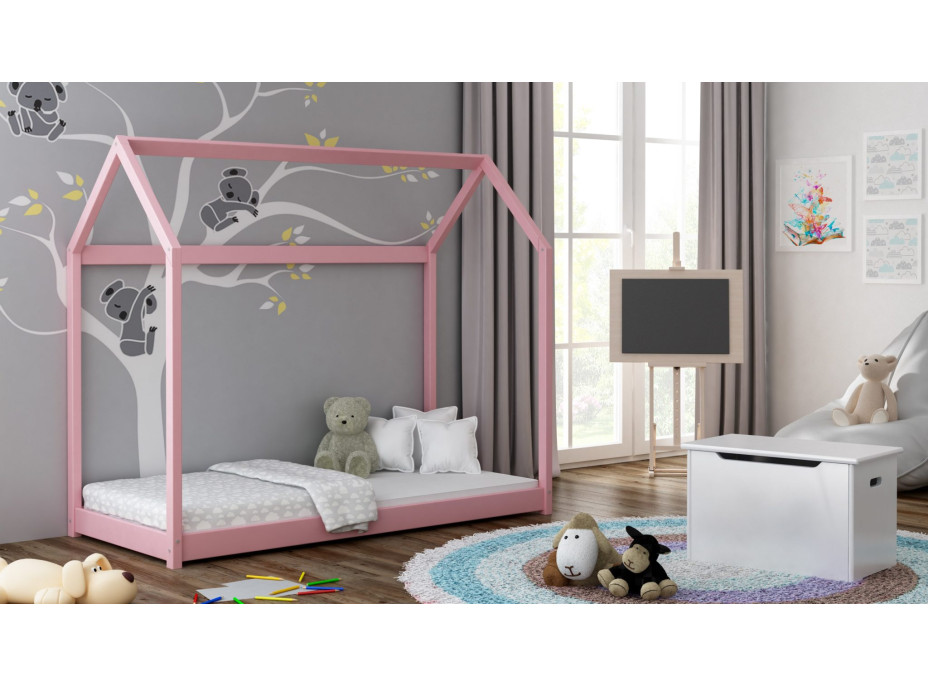 Detská Domčekové posteľ SAM - 180x90 cm - 10 farieb