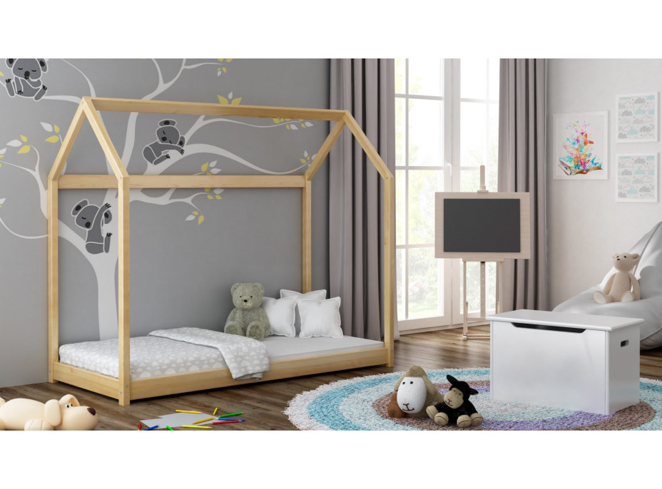 Detská Domčekové posteľ SAM - 180x90 cm - 10 farieb