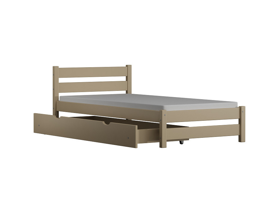 Detská posteľ z masívu KARAS - 180x80 cm