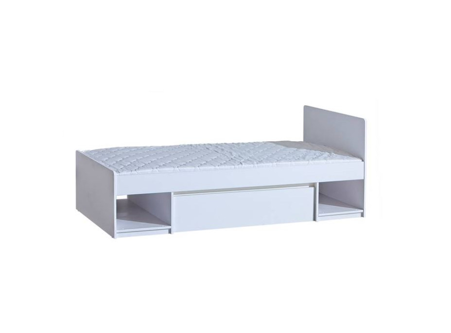 Detská posteľ ARMA - WHITE s úložným priestorom