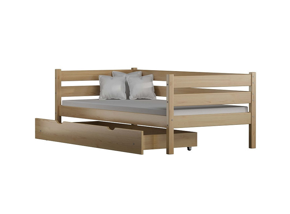 Detská posteľ z masívu KARAS 2 - 180x80 cm