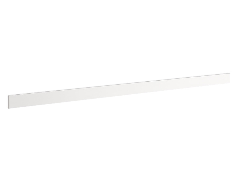 Spodná krycia lišta VITO - 200x10 cm - biela
