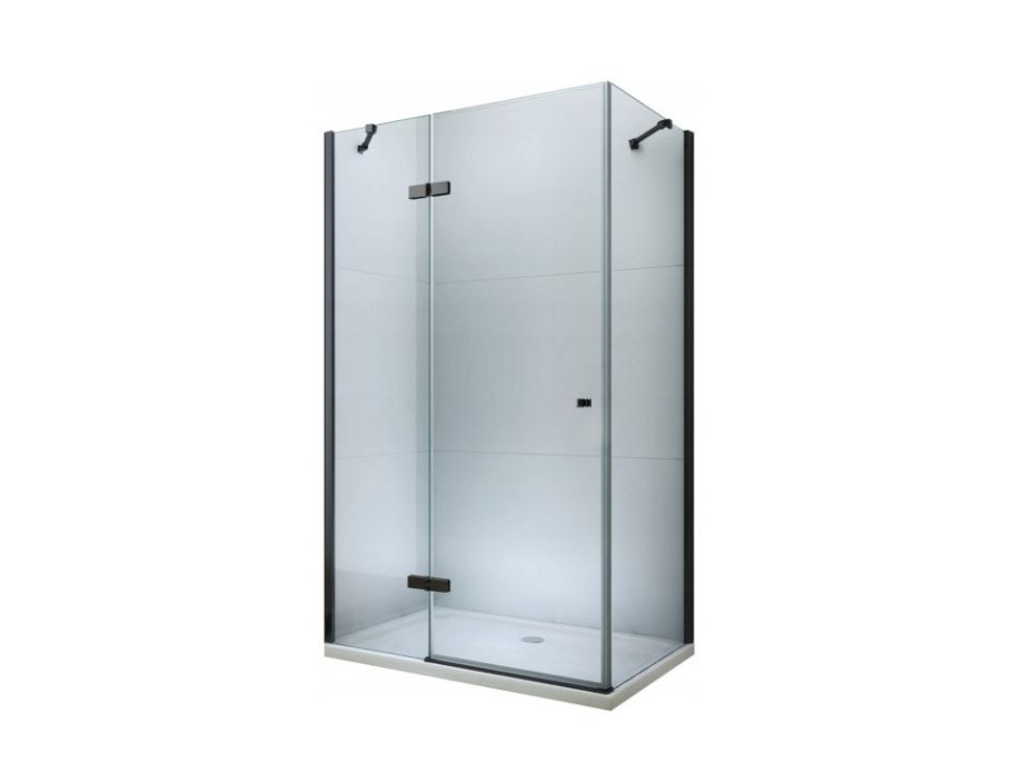 Sprchovací kút maxmax ROMA 100x70 cm - BLACK