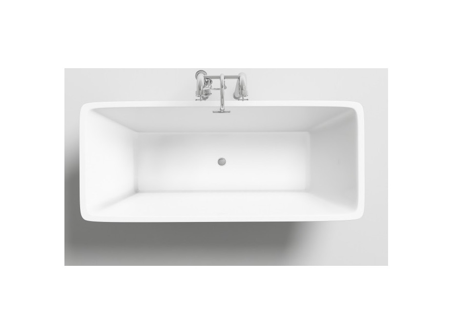 Voľne stojaca akrylátová vaňa MEXEN MALAGA 150x75 cm - biela, 51421507500