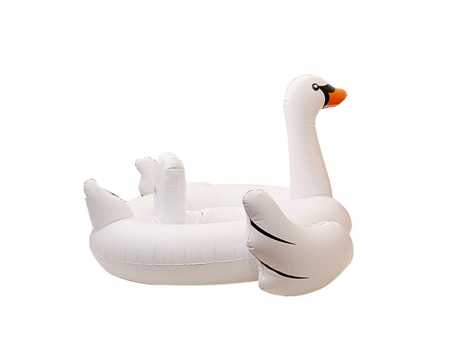 Detský nafukovací plávacie koleso LABUŤ - 83 cm