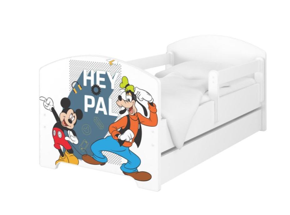 Detská posteľ Disney - MICKEY HEY PAL 140x70 cm