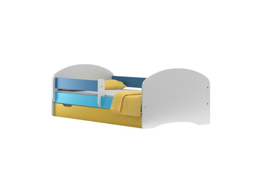 Detská posteľ so zásuvkou SPACE TYP B 140x70 cm