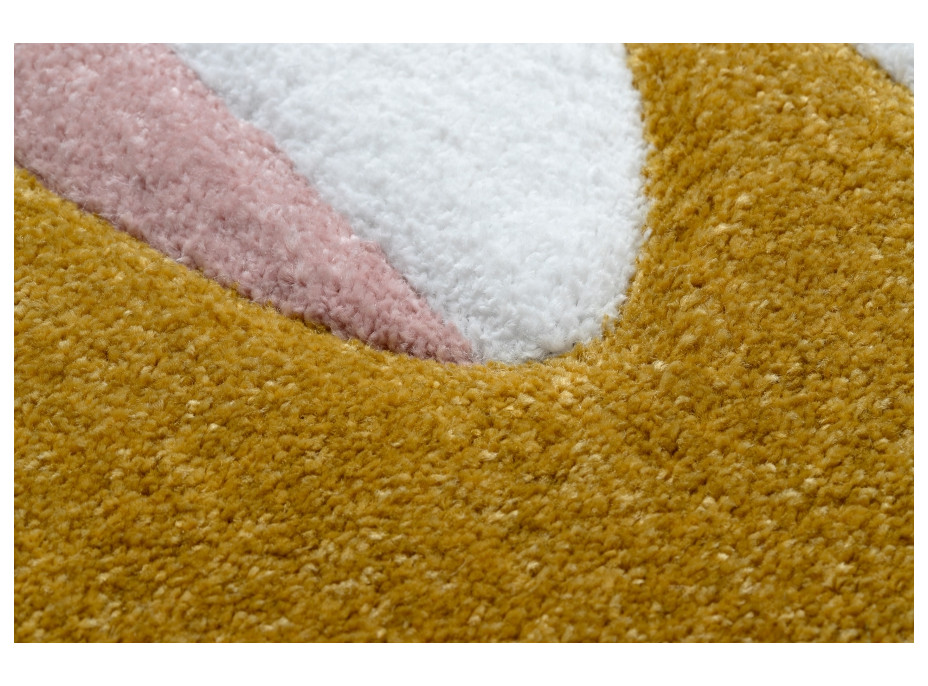 SKLADOM: Detský kusový koberec PETM Král králik - ružový - 200x290 cm