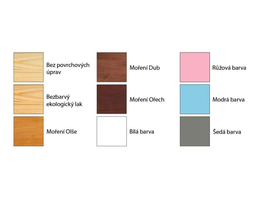 Posteľ z masívu 200x200 cm - MK11B