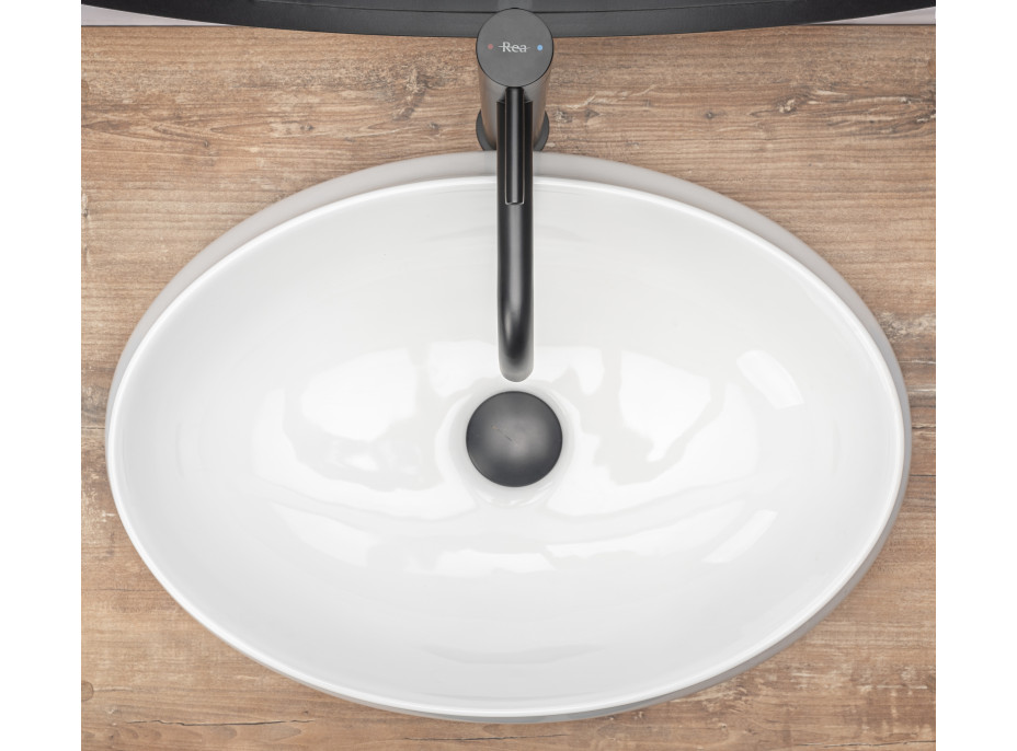 Keramické umývadlo MAXMAX Rea ANGELA - biele