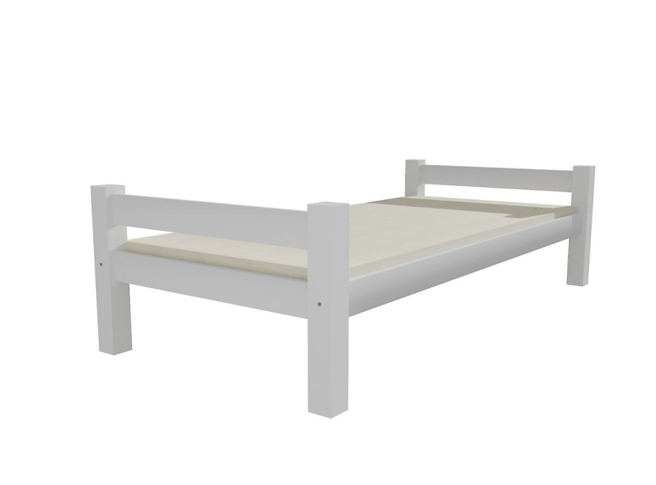 Detská posteľ z masívu 200x100cm bez šuplíku KAROLÍNA