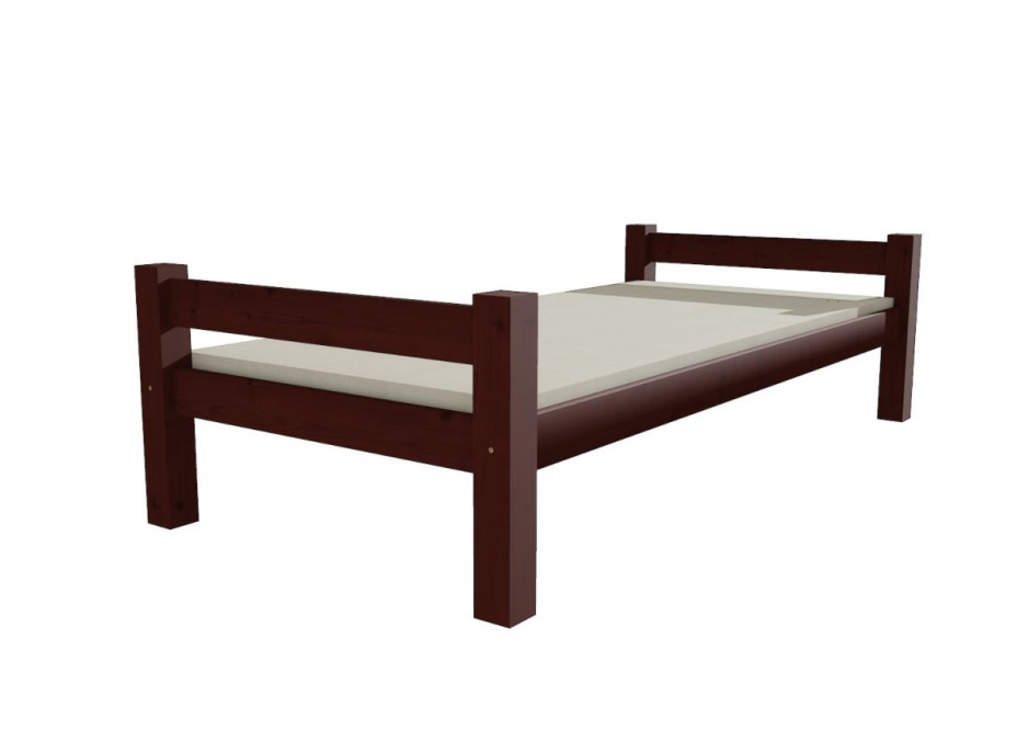 Detská posteľ z masívu 200x100cm bez šuplíku KAROLÍNA