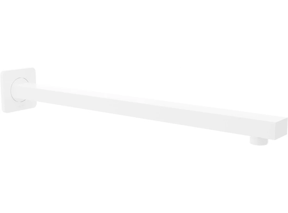 Rameno dažďovej sprchy MEXEN - 40 cm - obdĺžnikové - rovné - biele, 79112-20