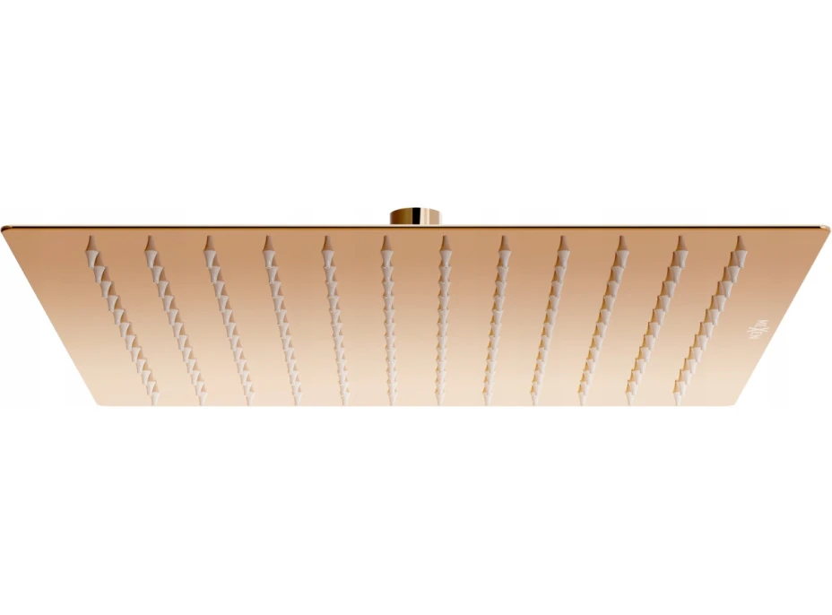 Sprchová dažďová hlavica MEXEN SLIM - štvorcová - 30x30 cm - rose gold, 79130-60