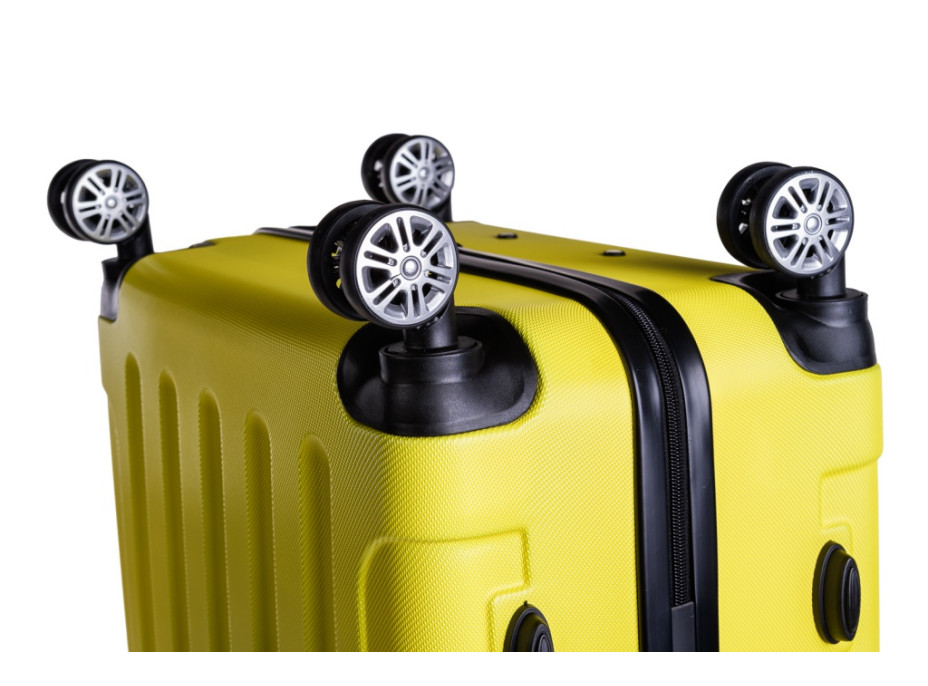SKLADOM: Cestovné kufre BERLIN - žlté - M