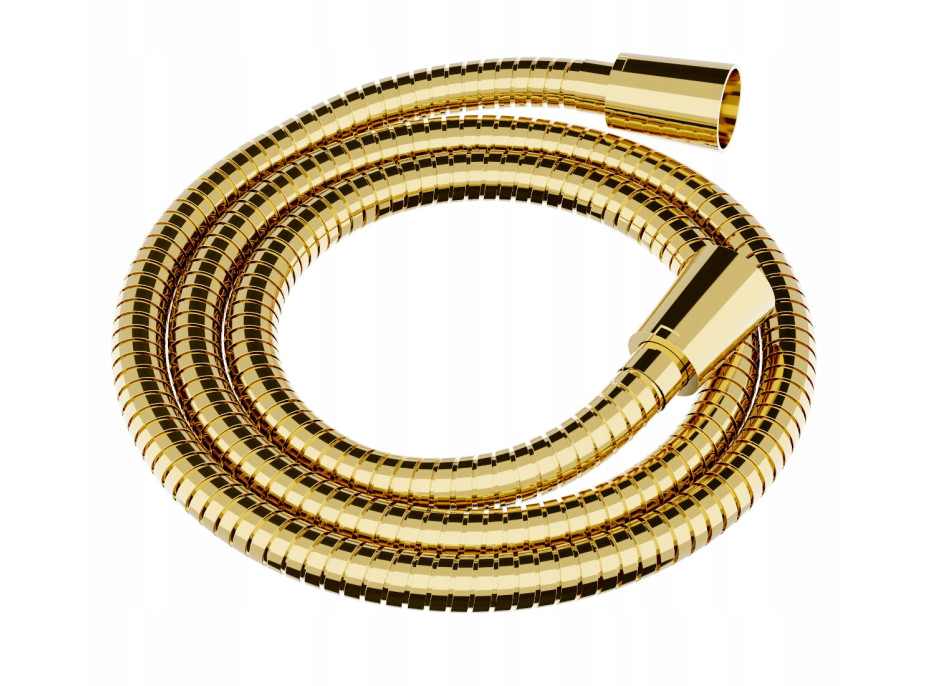 Sprchová hadica MEXEN - opletená - 125 cm - zlatá, 79435-50