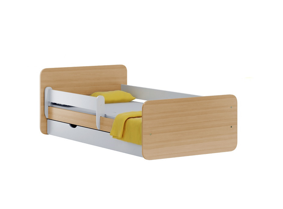 Detská posteľ so zásuvkou NORDI 180x90 cm