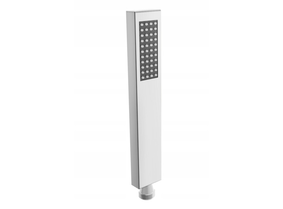 Ručná mosadzná sprchová hlavica MEXEN R-02 - 1 funkcia - 200x35 mm - chrómová, 79500-00