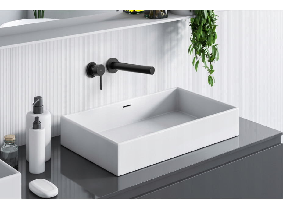 Podomietková batéria TESS - čierna