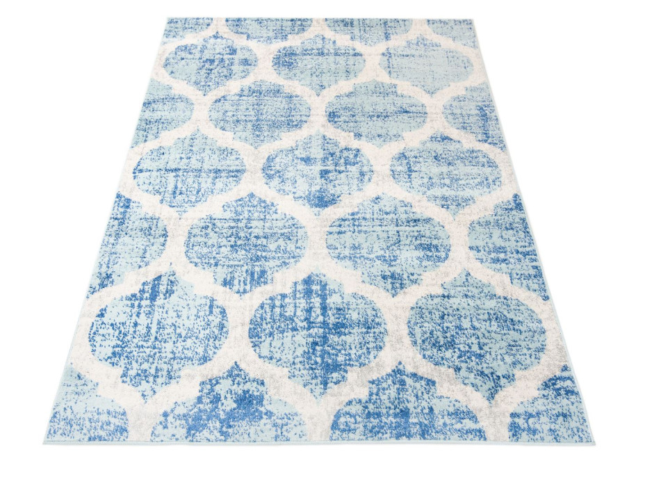 Detský kusový koberec Happy M MAROKO - modrý
