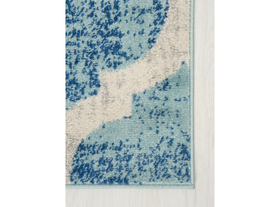Detský kusový koberec Happy M MAROKO - modrý