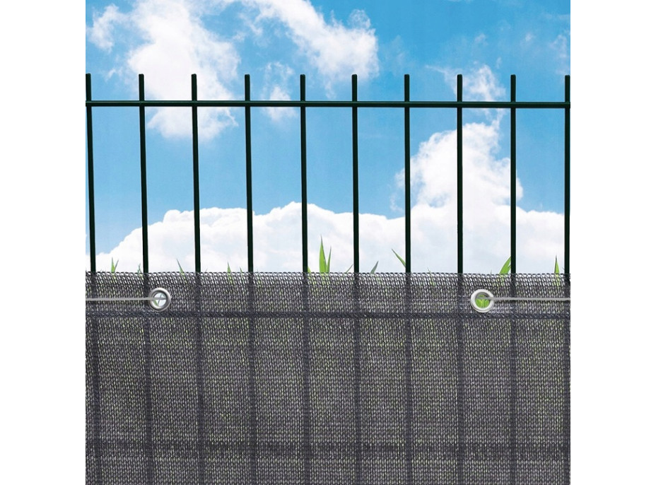 Clona na balkón - 80x500 cm - šedá