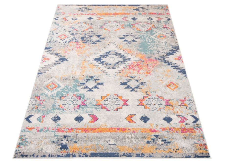 Moderné kusový koberec DENVER Kazim - sivý