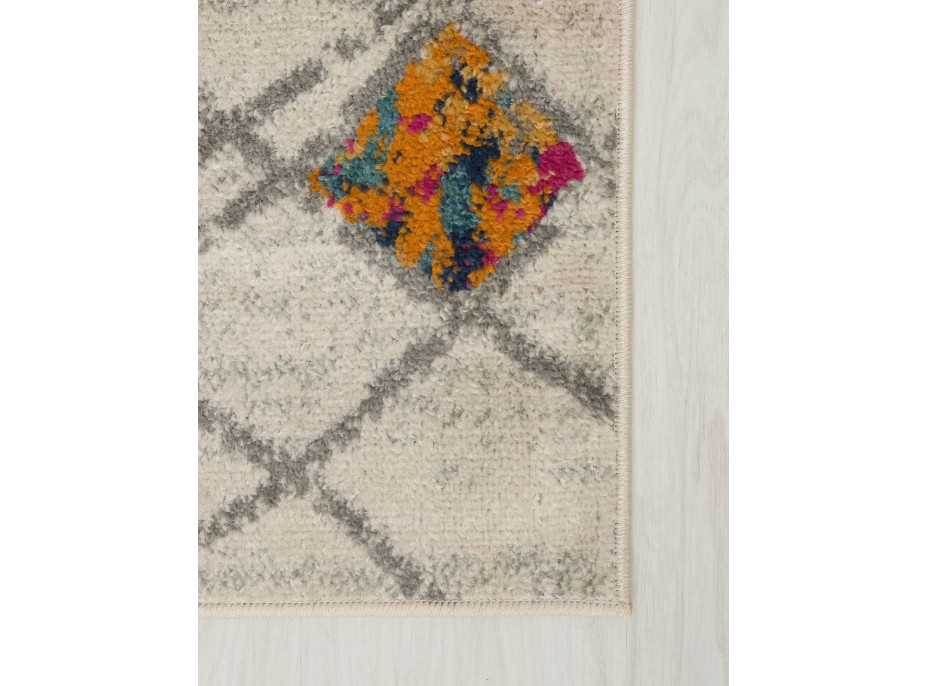 Moderný kusový koberec DENVER Lana - krémový