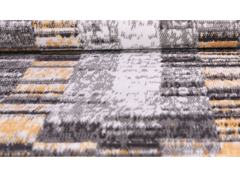 Moderný kusový koberec VISI ANEZ - sivý
