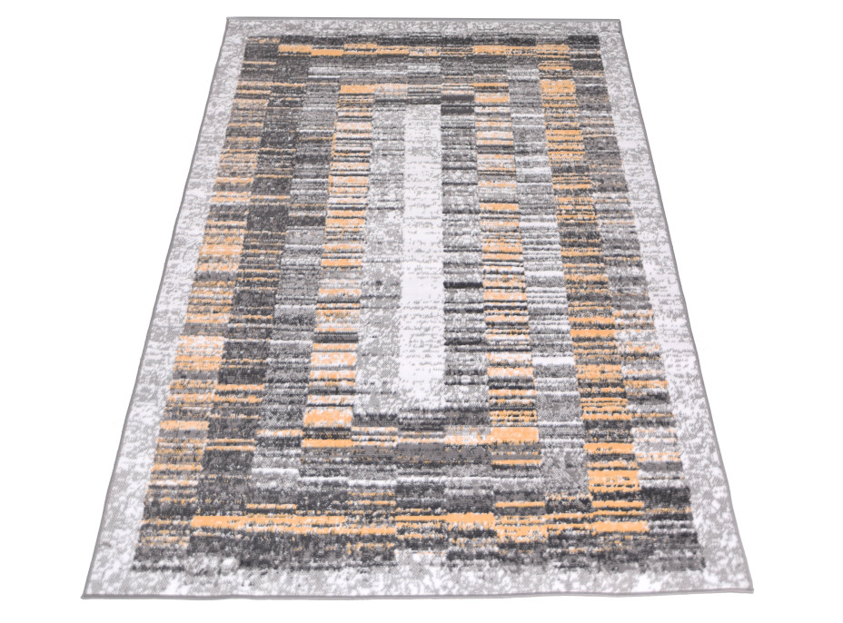 Moderný kusový koberec VISI ANEZ - sivý