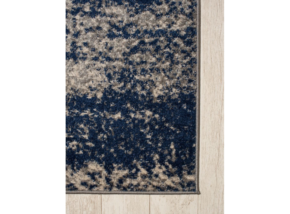 Moderný kusový koberec SPRING Senna - modrý