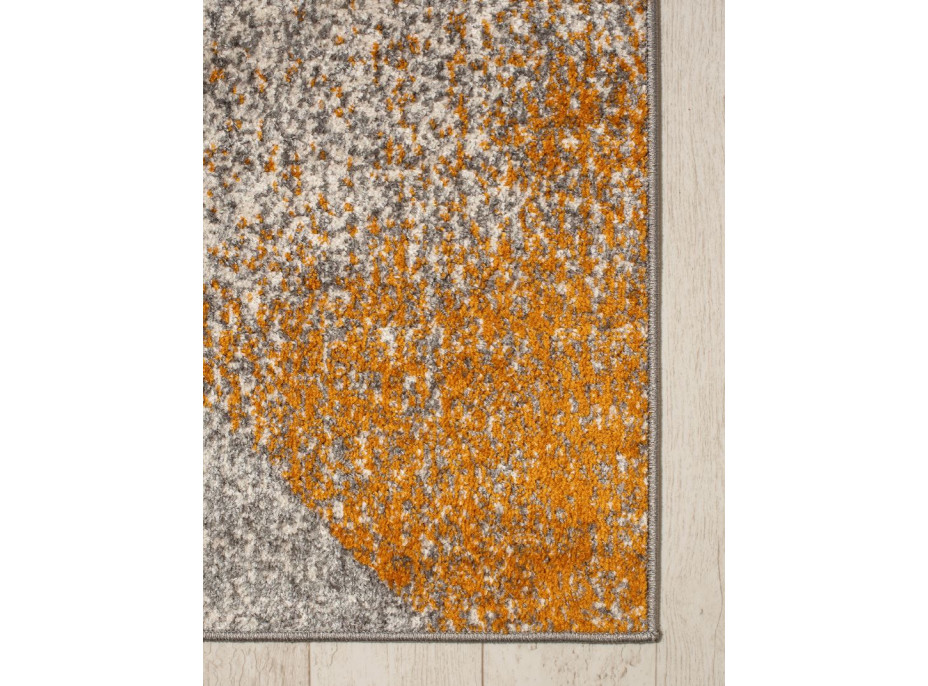Moderné kusový koberec SPRING Split - oranžový