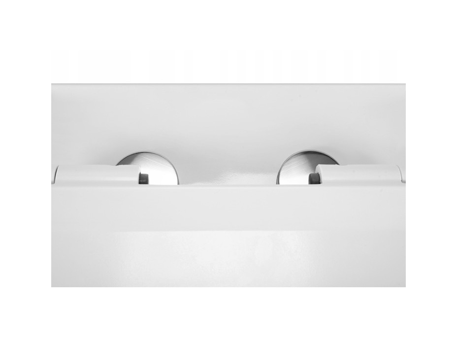 Závesné WC MAXMAX Rea TITO mini RIMLESS + Duroplast sedadlo slim - biele