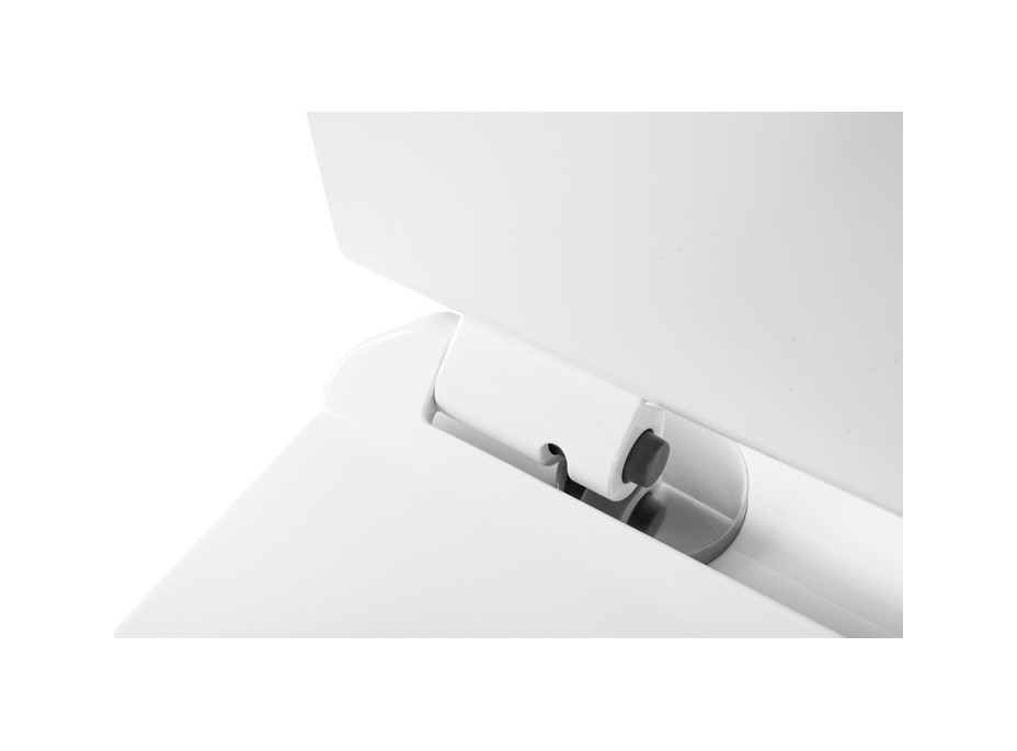 Závesné WC MAXMAX Rea TITO mini RIMLESS + Duroplast sedadlo slim - biele