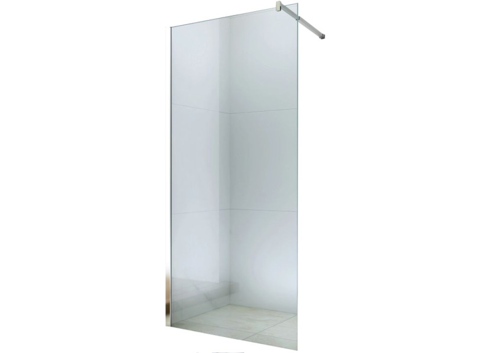 Koupelnová pevná zástěna MAXMAX WALK-IN 90 cm