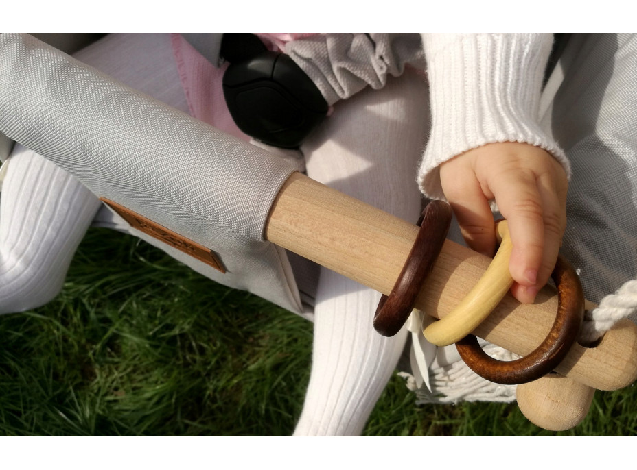 Detská hojdačka VELVET - mätová