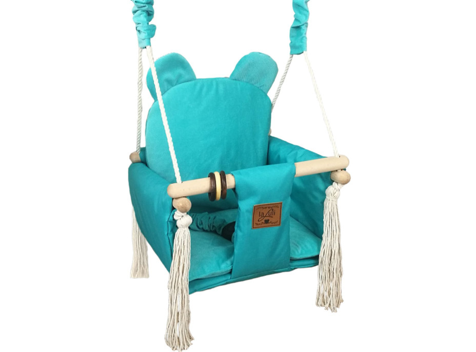 Detská hojdačka VELVET - mätová