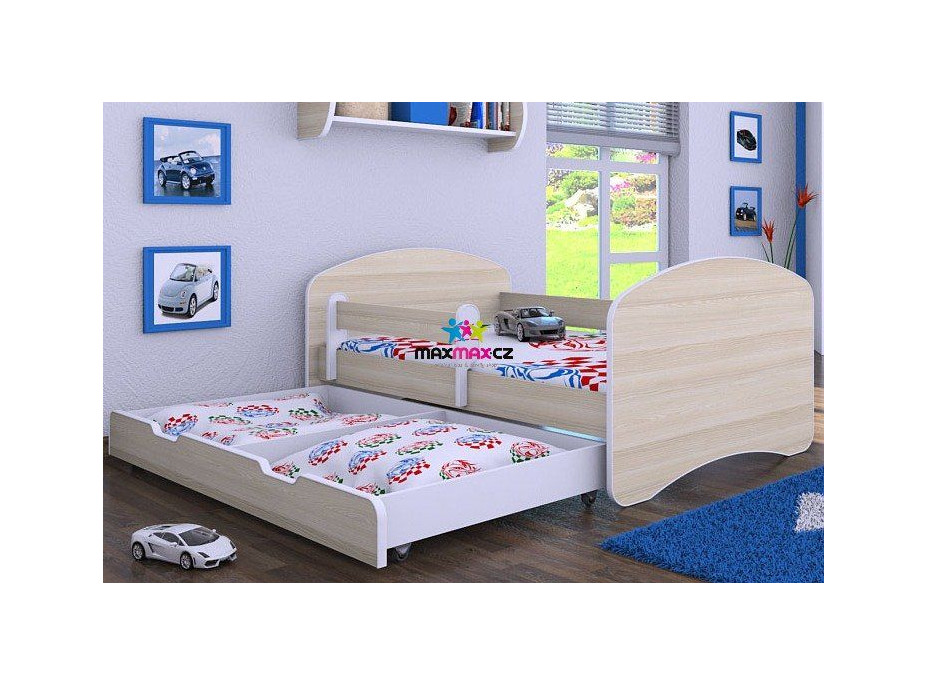 Detská posteľ so zásuvkou 140x70 cm - AKÁT
