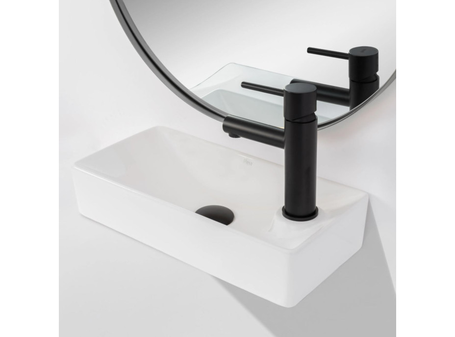 Keramické umývadlo MAXMAX Rea JASPER - biele