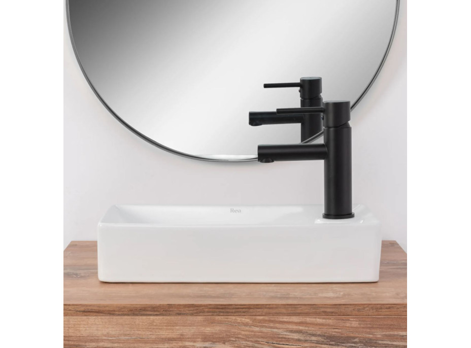 Keramické umývadlo MAXMAX Rea JASPER - biele