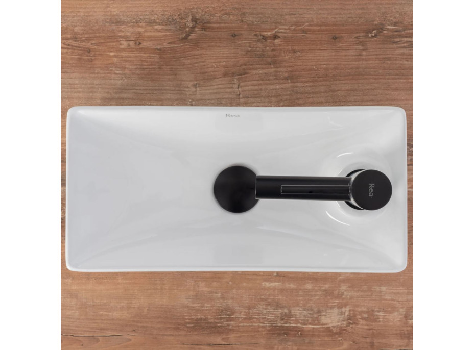 Keramické umývadlo MAXMAX Rea JASPER - biele