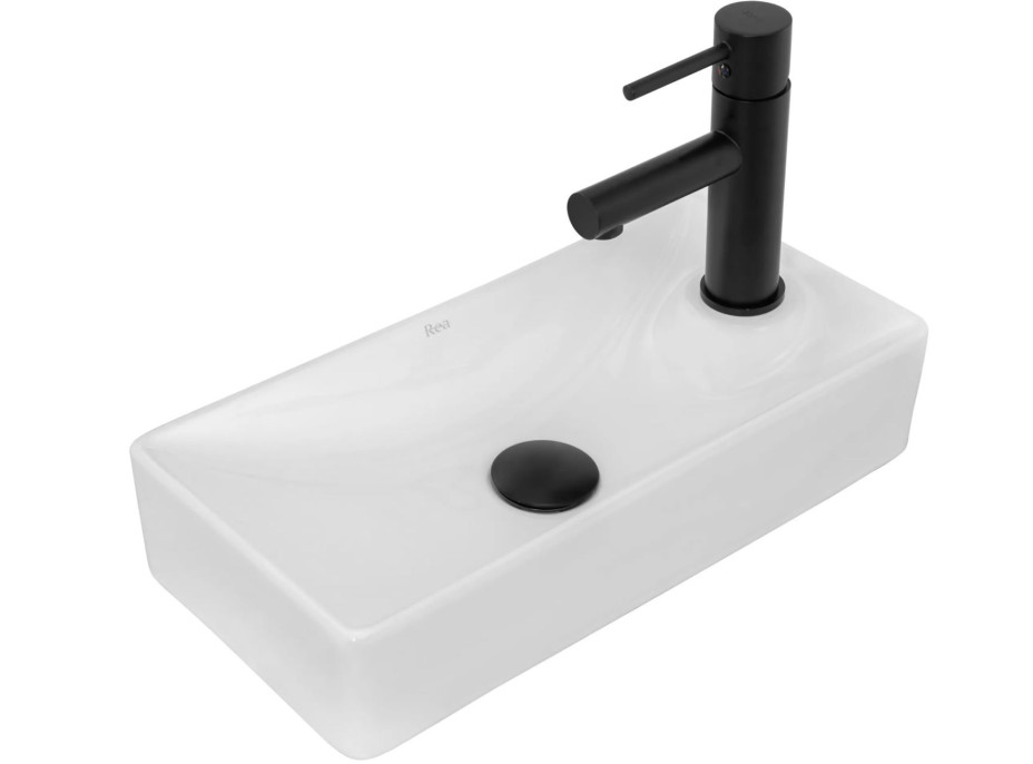 Keramické umývadlo MAXMAX Rea JASPER - biele