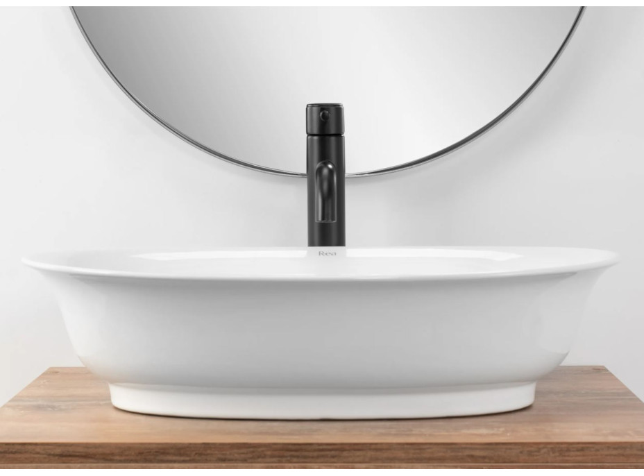 Keramické umývadlo MAXMAX Rea ROMA - biele