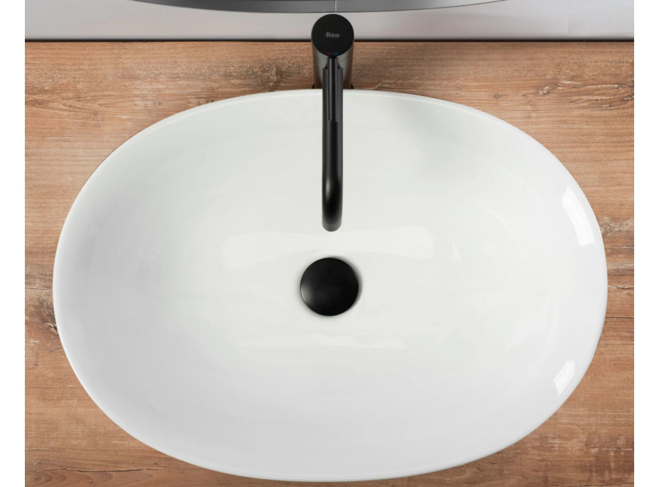 Keramické umývadlo MAXMAX Rea ROMA - biele