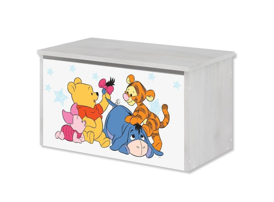 Detská truhla Disney - MACKO PÚ A KAMARÁTI